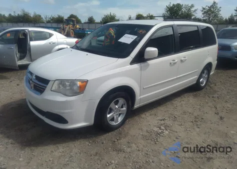 2012 Dodge Grand Caravan Sxt z USA, uszkodzony, nr VIN 2C4RDGCG9CR254491